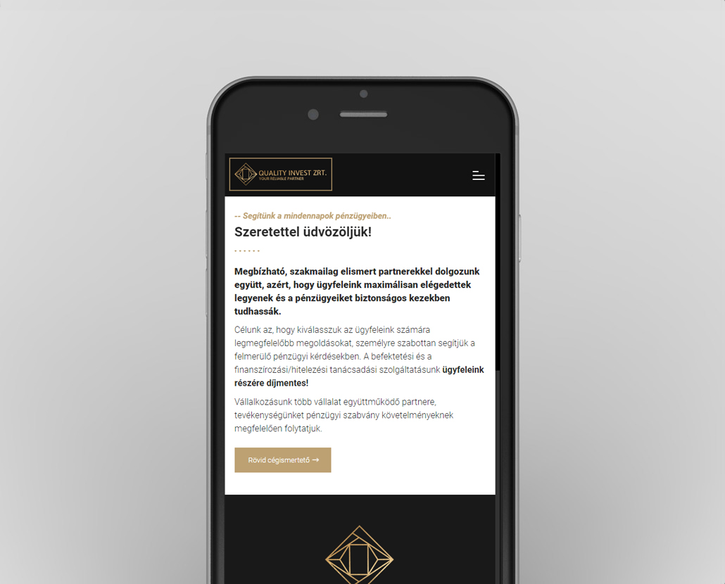 Quality Invest Zrt. - Your reliable Partner